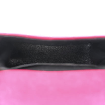 Saint Laurent Patent Calfskin Matelasse Monogram Small Vicky Chain Bag Bubblegum 5 of 10