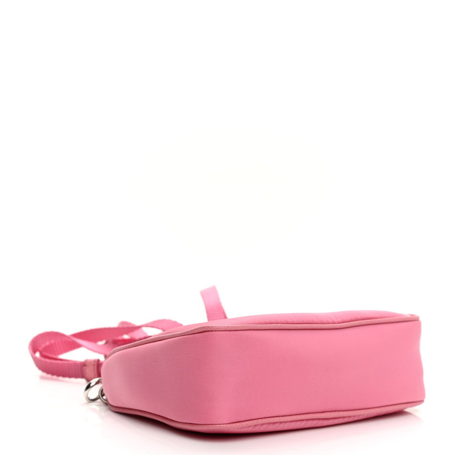 Tessuto Nylon Saffiano Mini Re-Edition 2000 Shoulder Bag Begonia