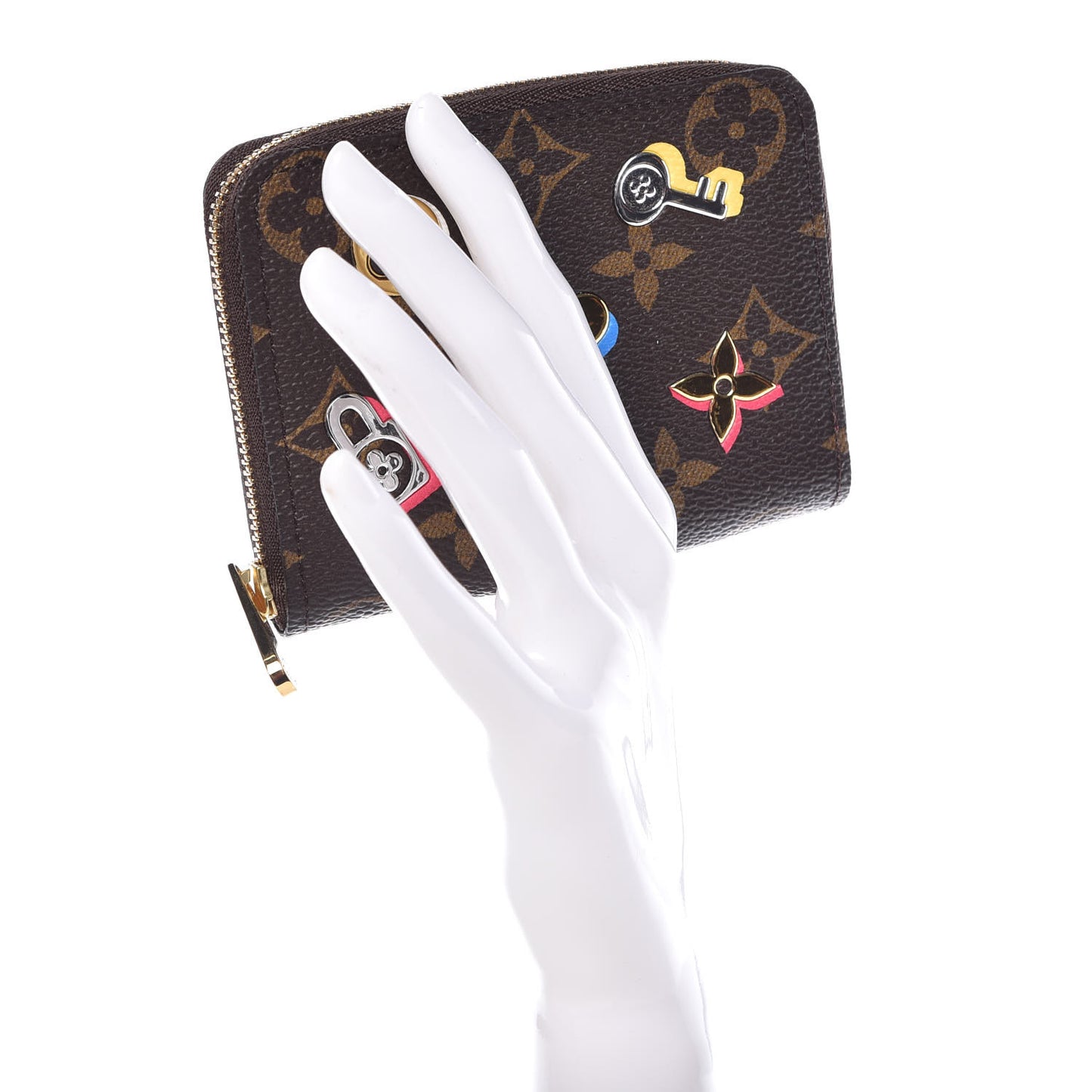 Monogram LV Love Lock Zippy Coin Purse