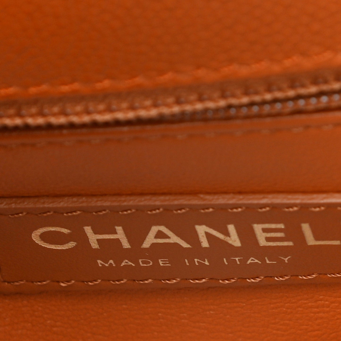 Caviar Quilted Mini Coco Handle Flap Light Brown
