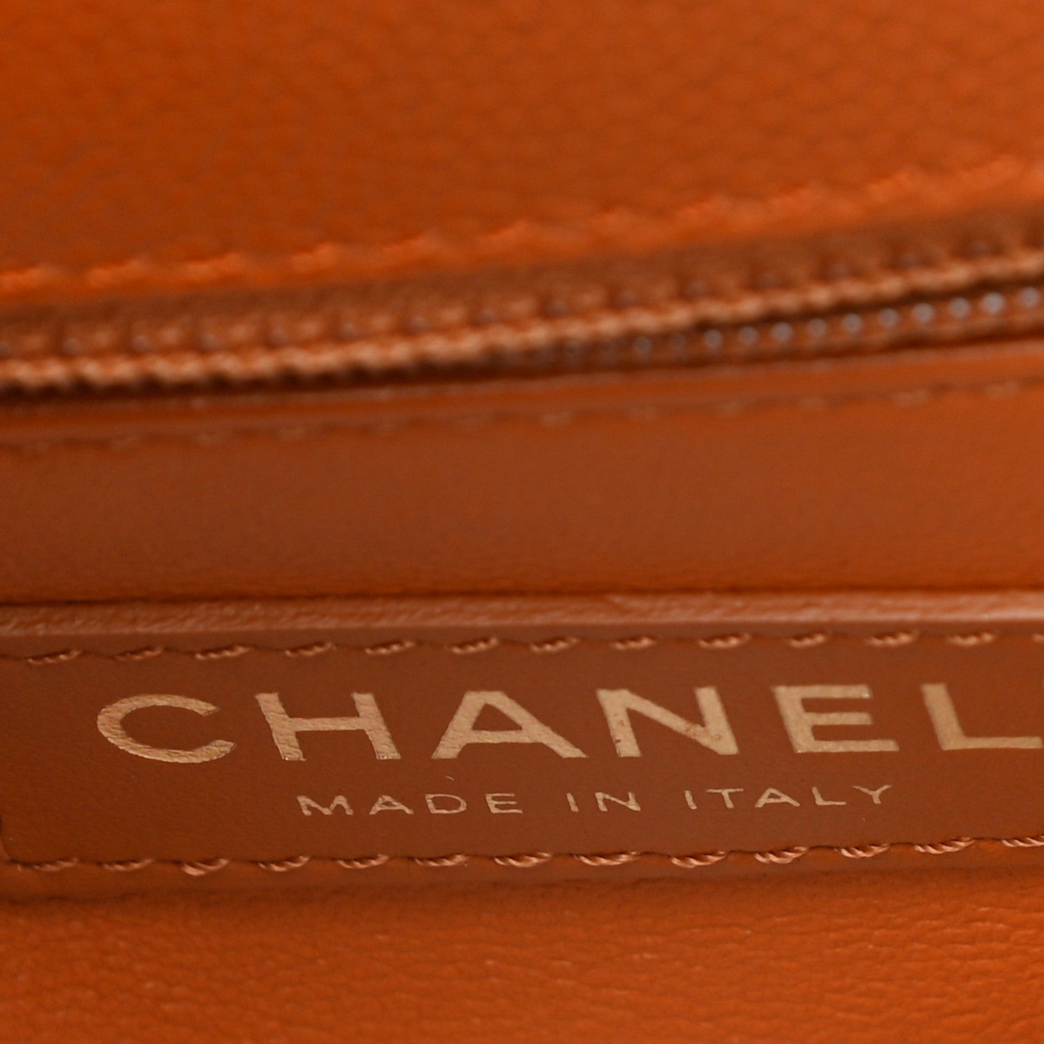 Chanel Caviar Quilted Mini Coco Handle Flap Light Brown 6 of 10