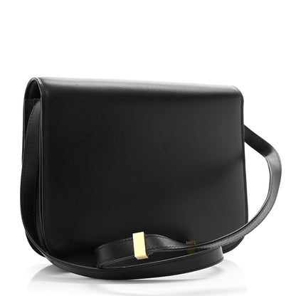 Celine Box Calfskin Medium Classic Box Flap Bag Black 2 of 13