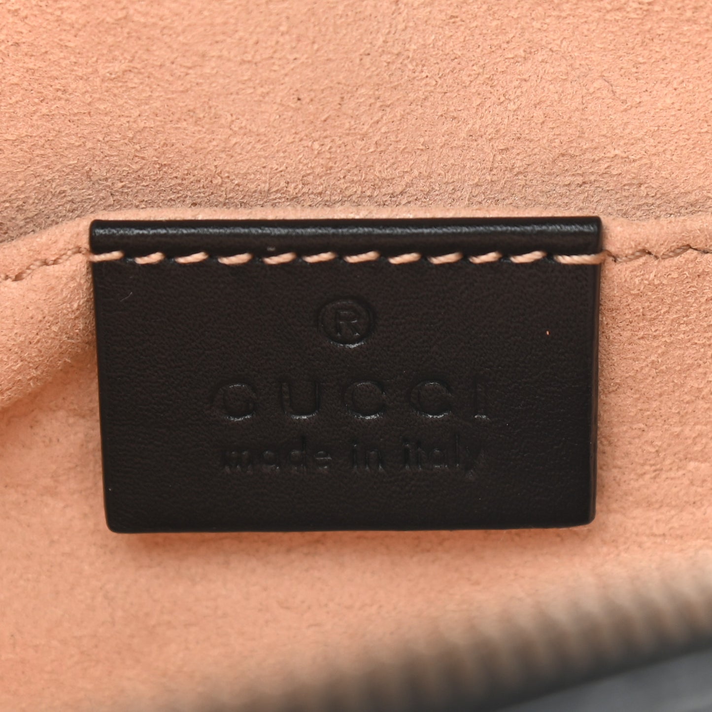 Calfskin Matelasse GG Marmont Belt Bag 85 34 Black