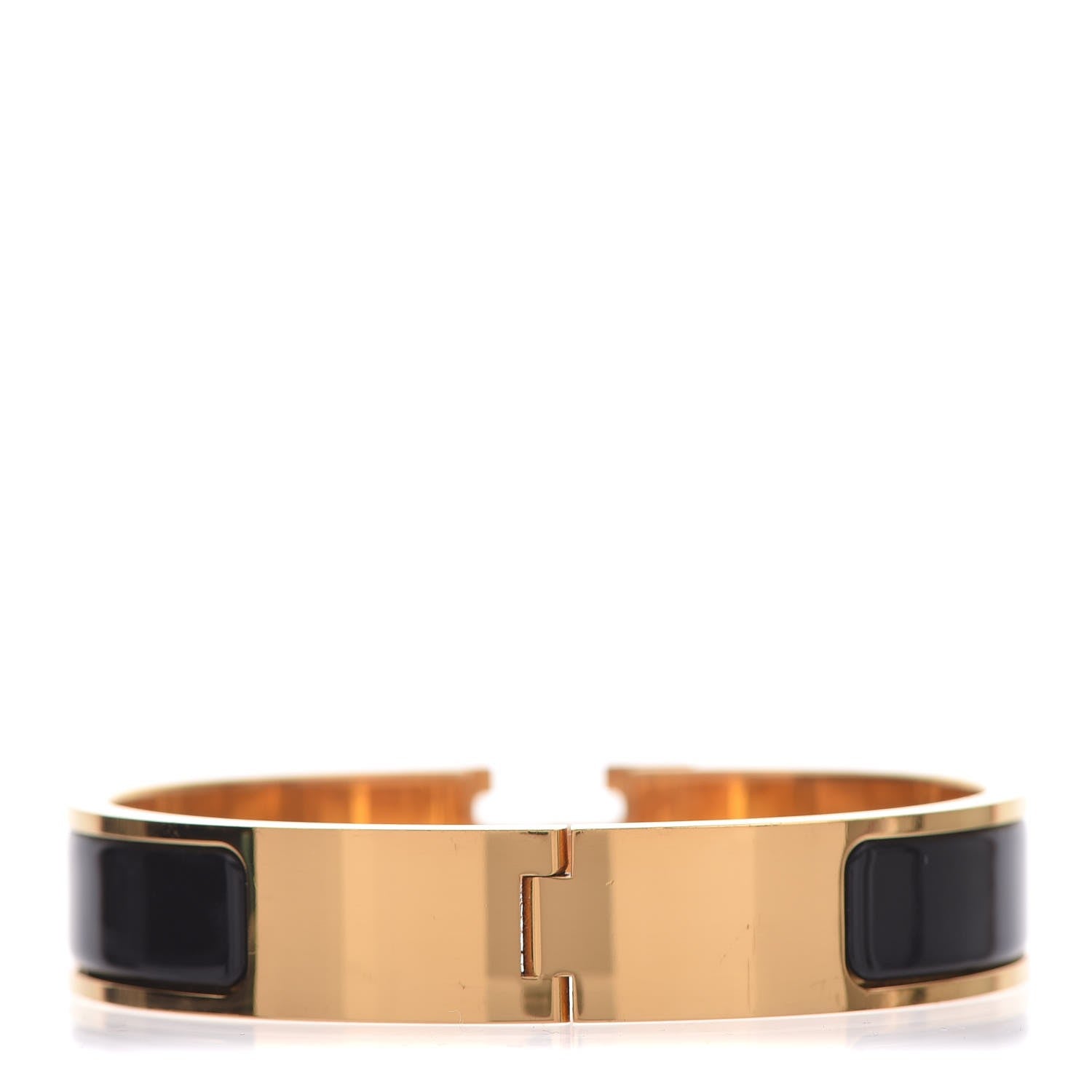 Hermes Enamel Narrow Clic Clac H Bracelet PM Black 6 of 6