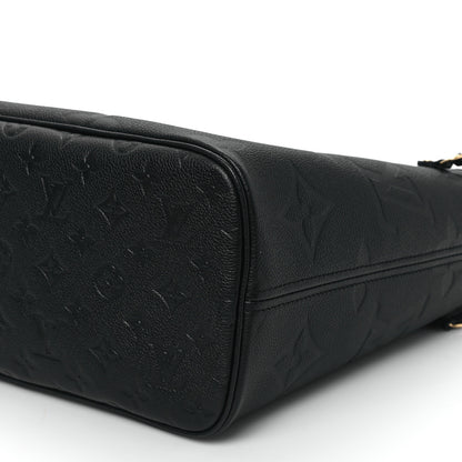 Louis Vuitton Empreinte Monogram Giant Neverfull MM Black 9 of 10