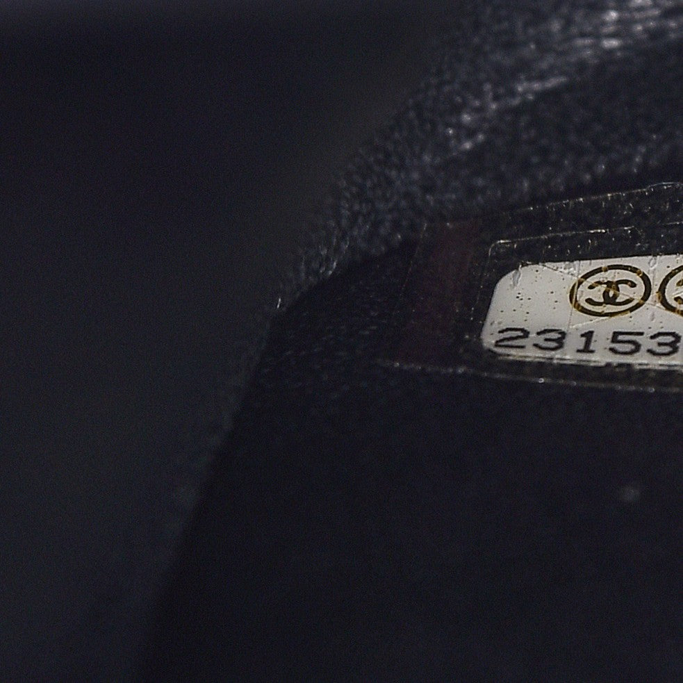 Chanel Aged Calfskin Chevron Quilted 2.55 Reissue 226 So Black 7 of 8