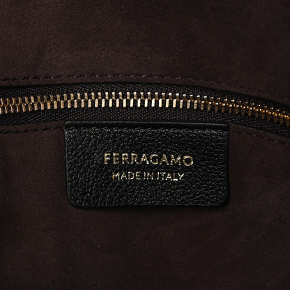 Salvatore Ferragamo Calfskin Medium Sofia 2026 Shoulder Bag Black 6 of 10