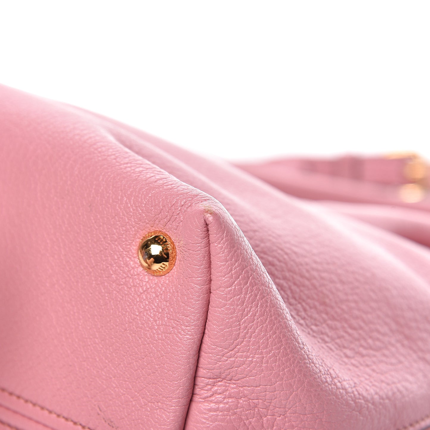Goatskin Madras Zip Tote Rosa