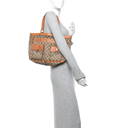 Gucci Monogram Abbey D Ring Tote Tan 2 of 19