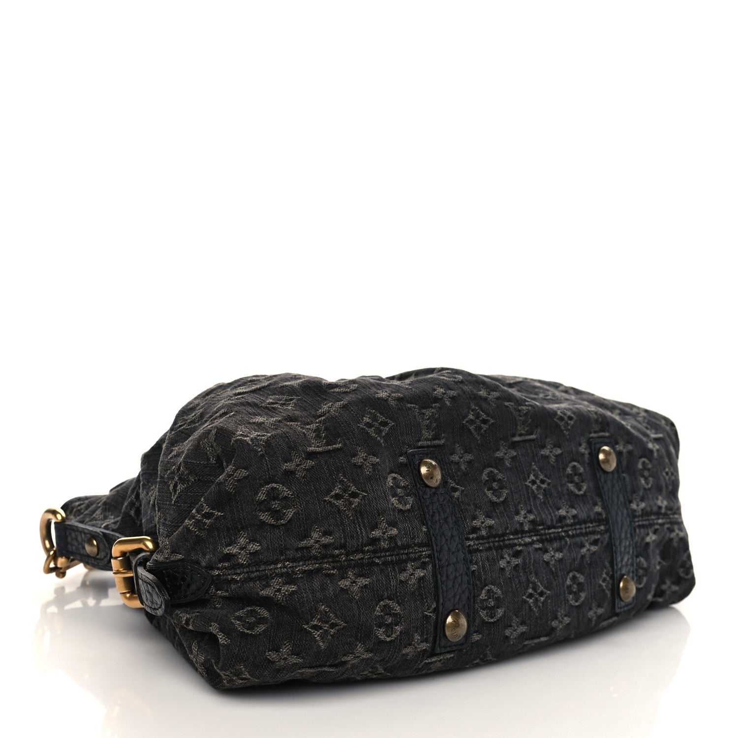 Louis Vuitton Denim Neo Cabby MM Black 4 of 6