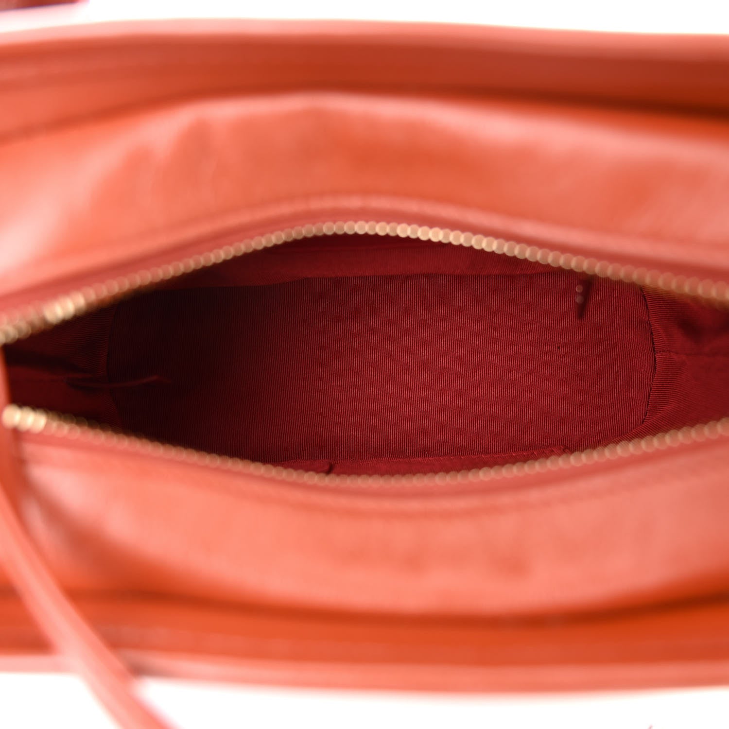 Chanel Aged Calfskin Quilted Small Gabrielle Hobo Red 5 of 11