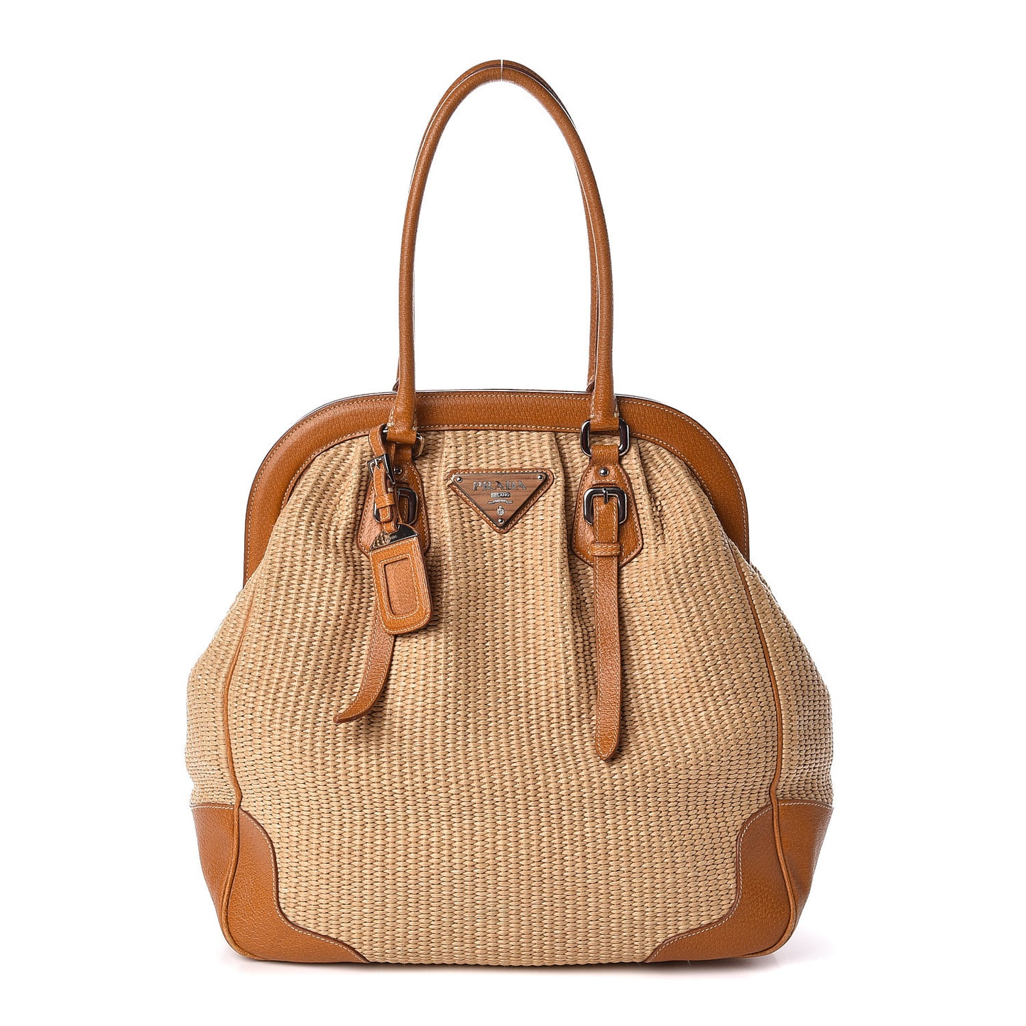 Paglia Cinghiale Frame Bag Naturale Cuoio