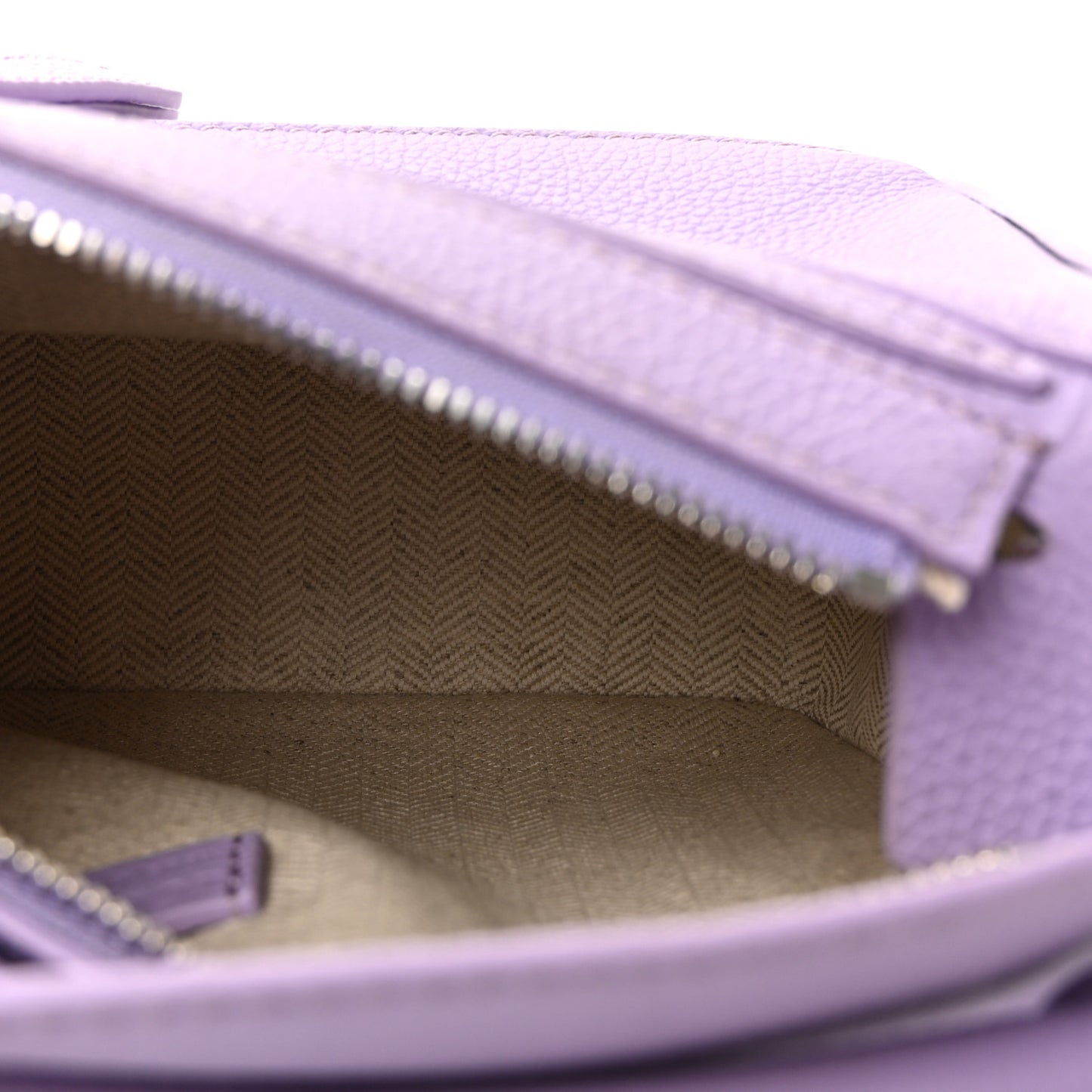 Calfskin Mini Puzzle Bag Light Mauve