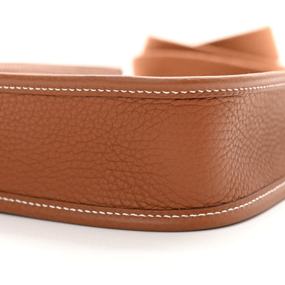 Hermes Taurillon Clemence Evelyne TPM Gold 10 of 11