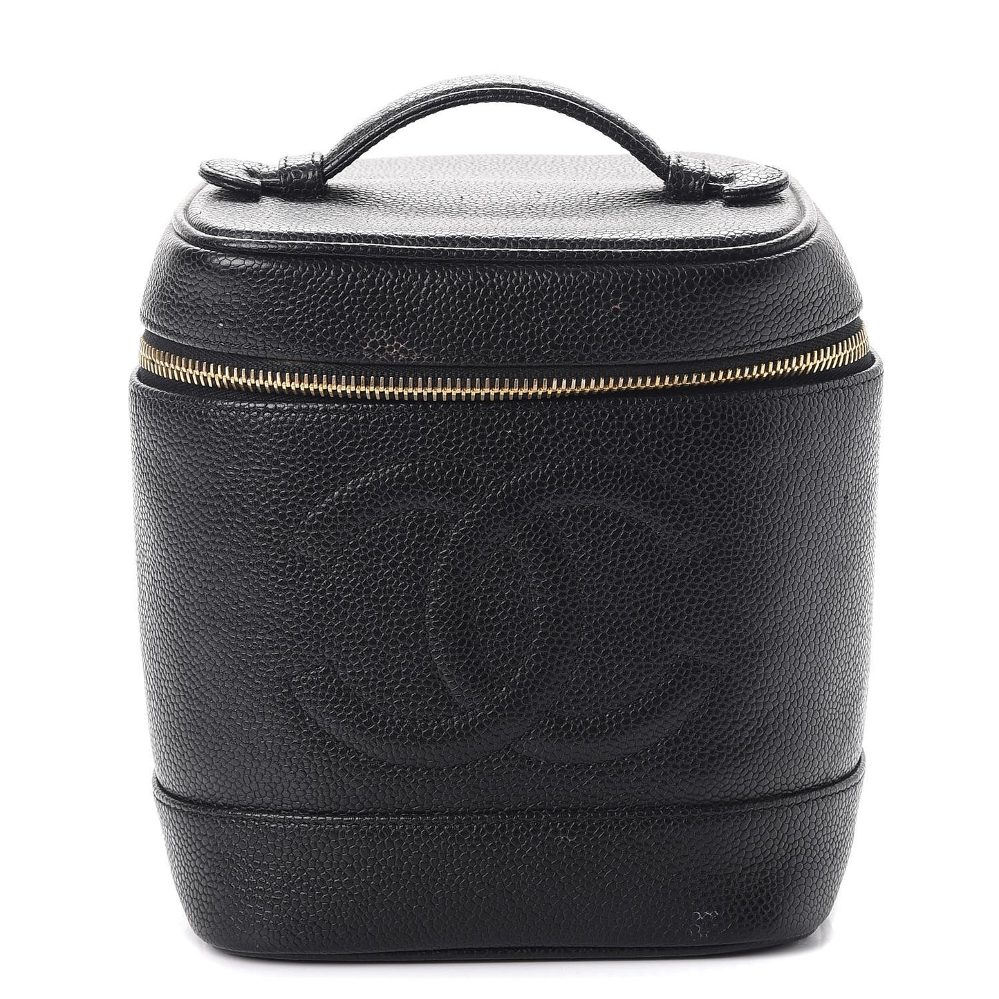Caviar Cosmetic Vanity Bag Black