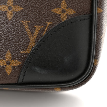 Louis Vuitton Monogram Macassar Porte Documents Voyage Soft Briefcase 10 of 10