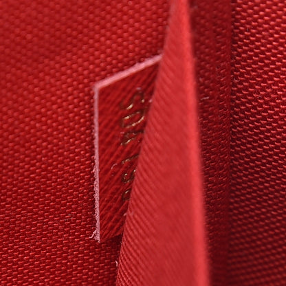Louis Vuitton Damier Ebene Pochette Felicie Chain Wallet 12 of 14