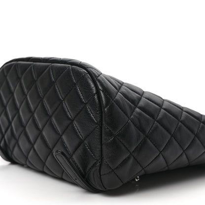 Chanel Calfskin Quilted Small Urban Spirit Backpack Black 9 of 9