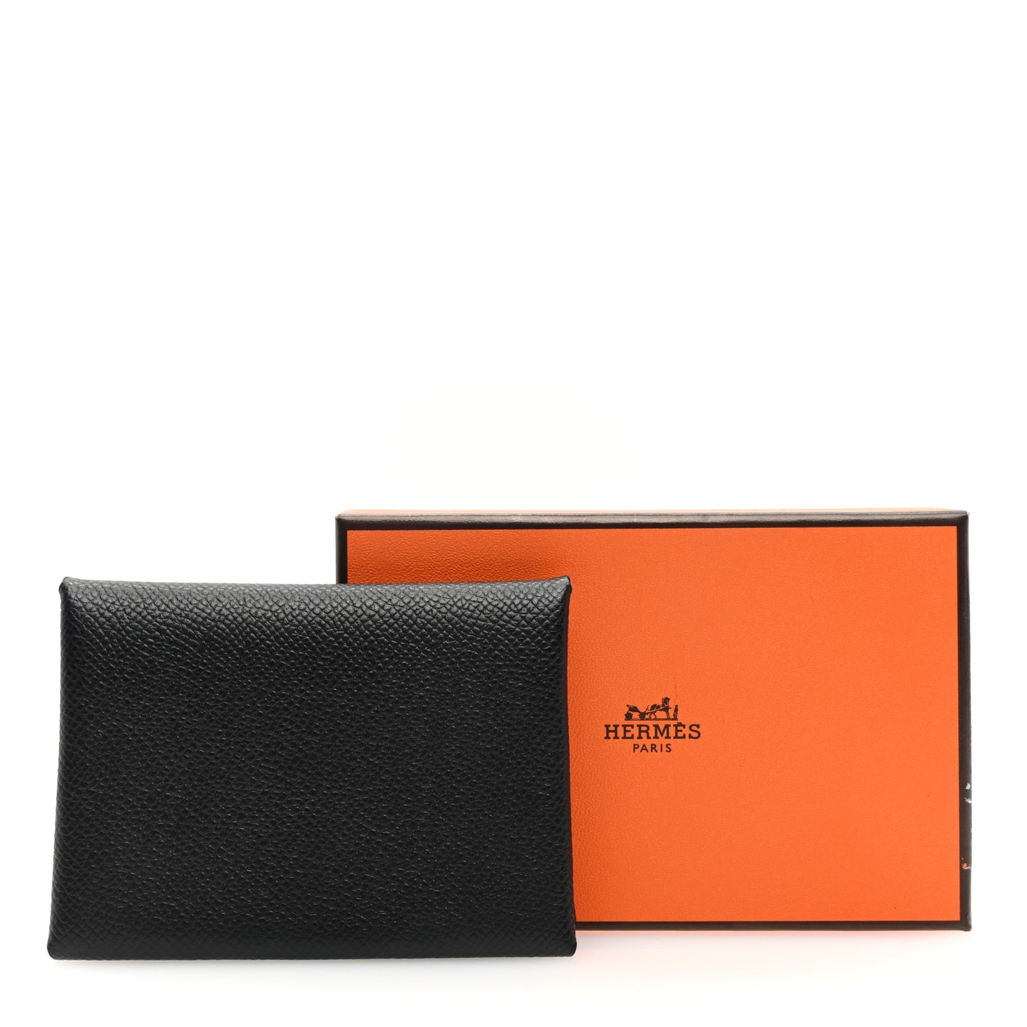 Epsom Calvi Duo Card Case Black
