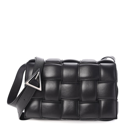 Bottega Veneta Nappa Maxi Intreccio Padded Cassette Crossbody Bag Black 1 of 8