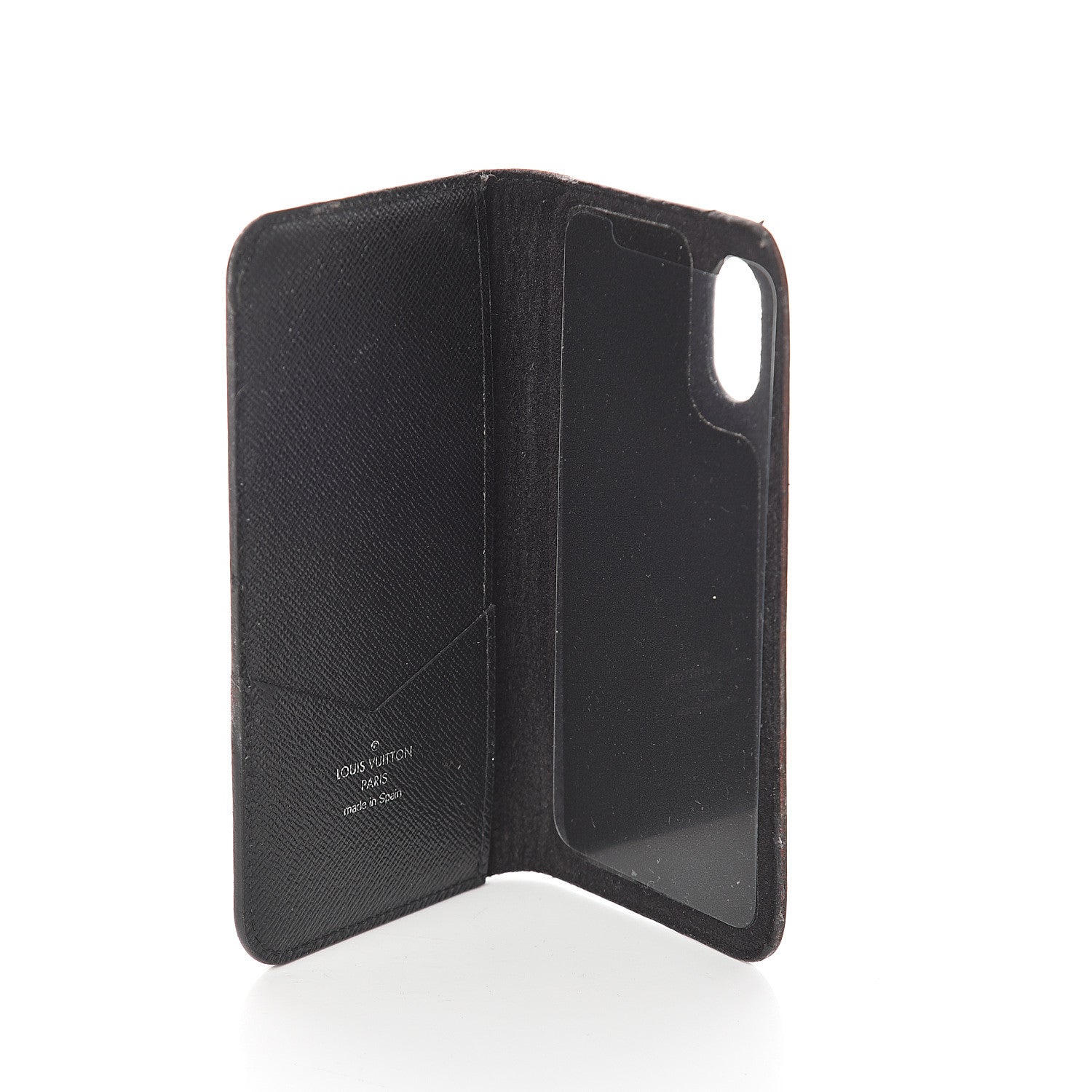 Louis Vuitton Epi iPhone X Folio Black 4 of 6