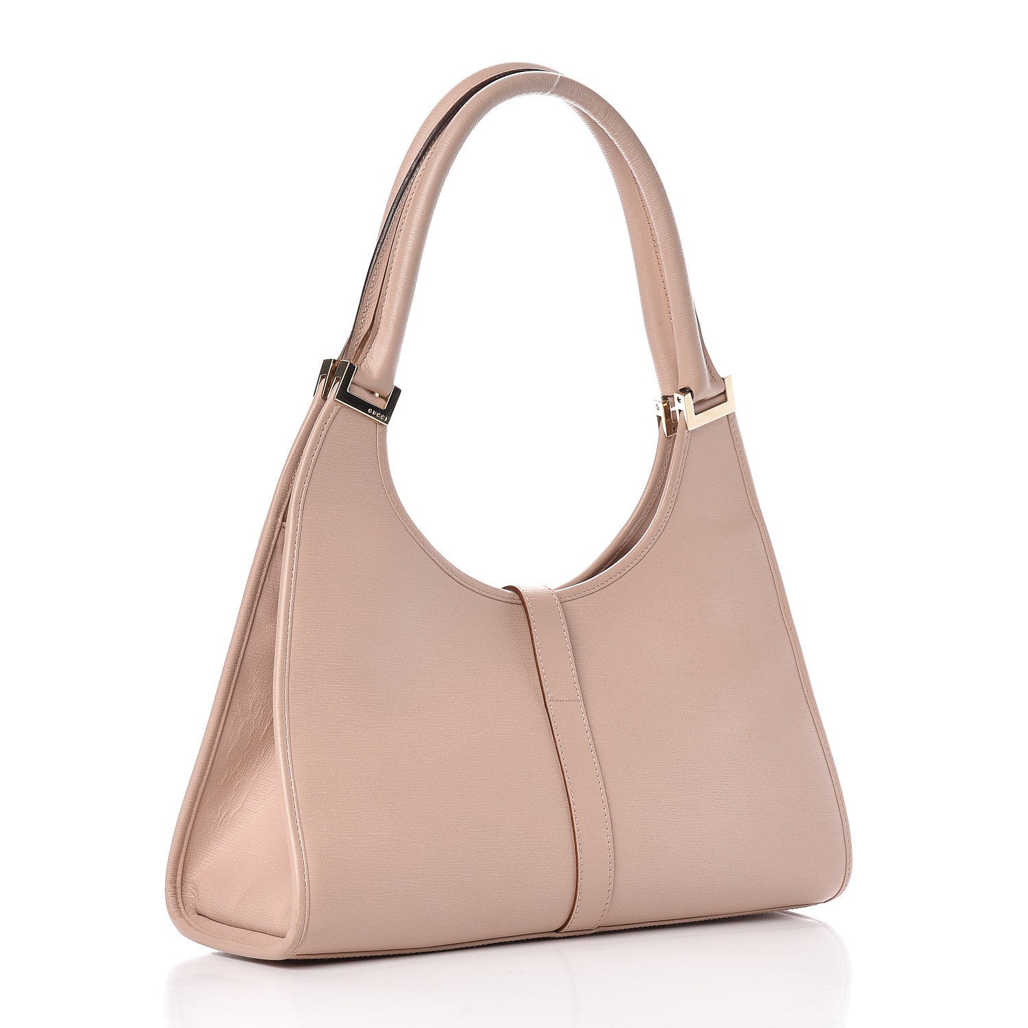 Gucci Calfskin Bardot Shoulder Bag Light Pink 3 of 16