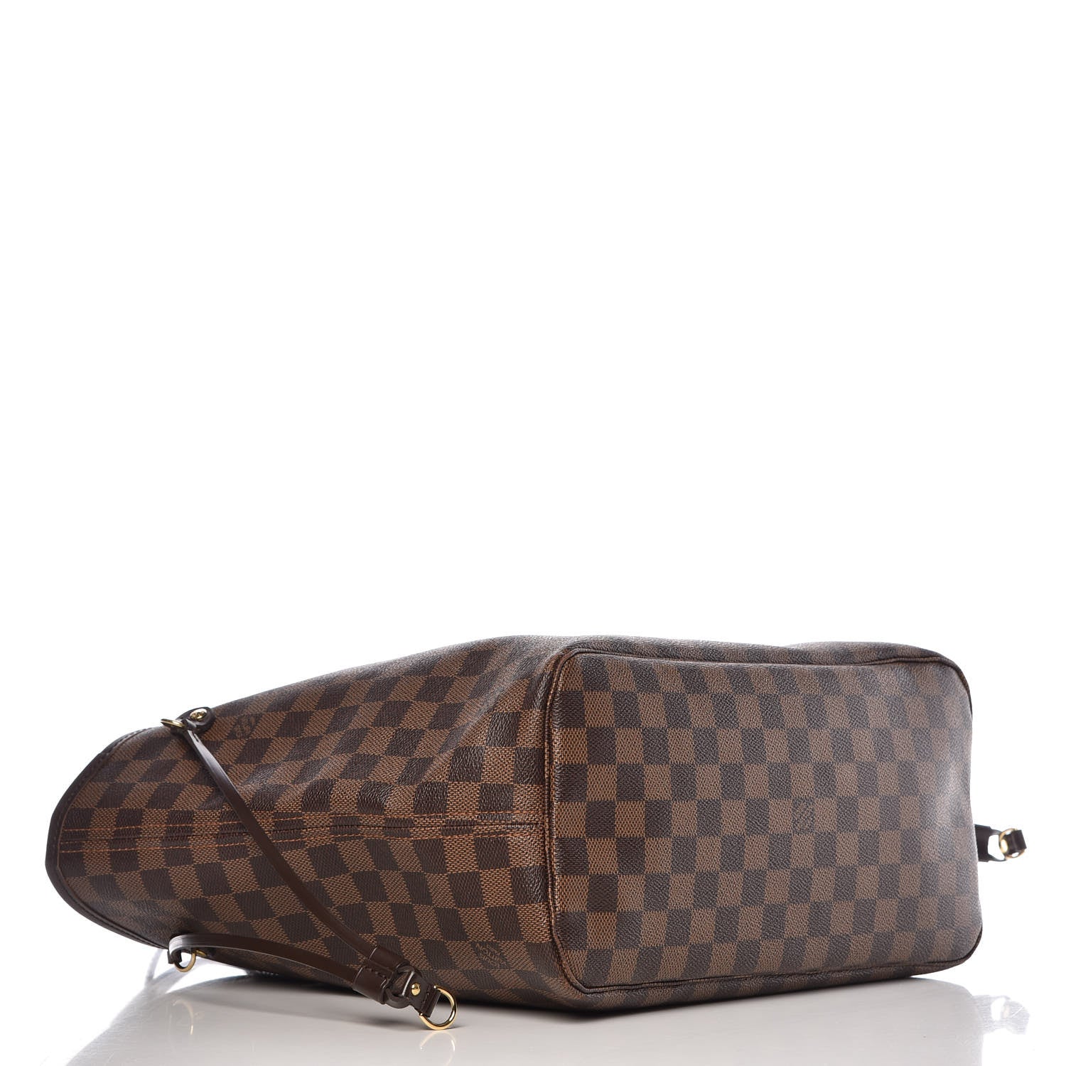 Louis Vuitton Damier Ebene Neo Neverfull MM Rose Ballerine 4 of 13