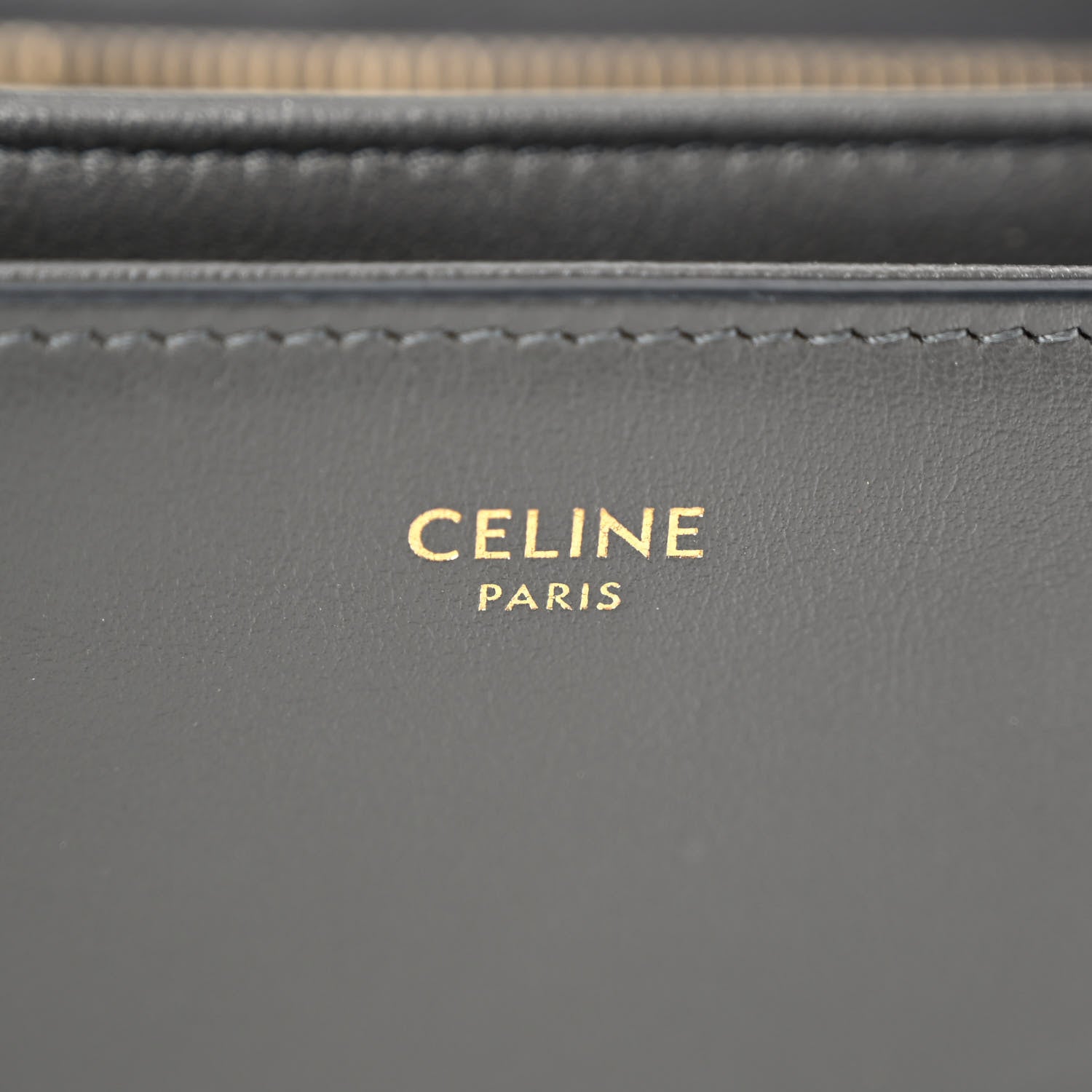 Celine Smooth Calfskin Medium Tabou Anthracite 6 of 9