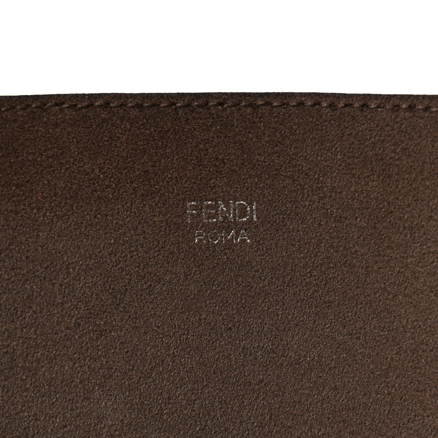 Vitello Vienna Enamel F is Fendi Shopping Tote Tortora Taupe