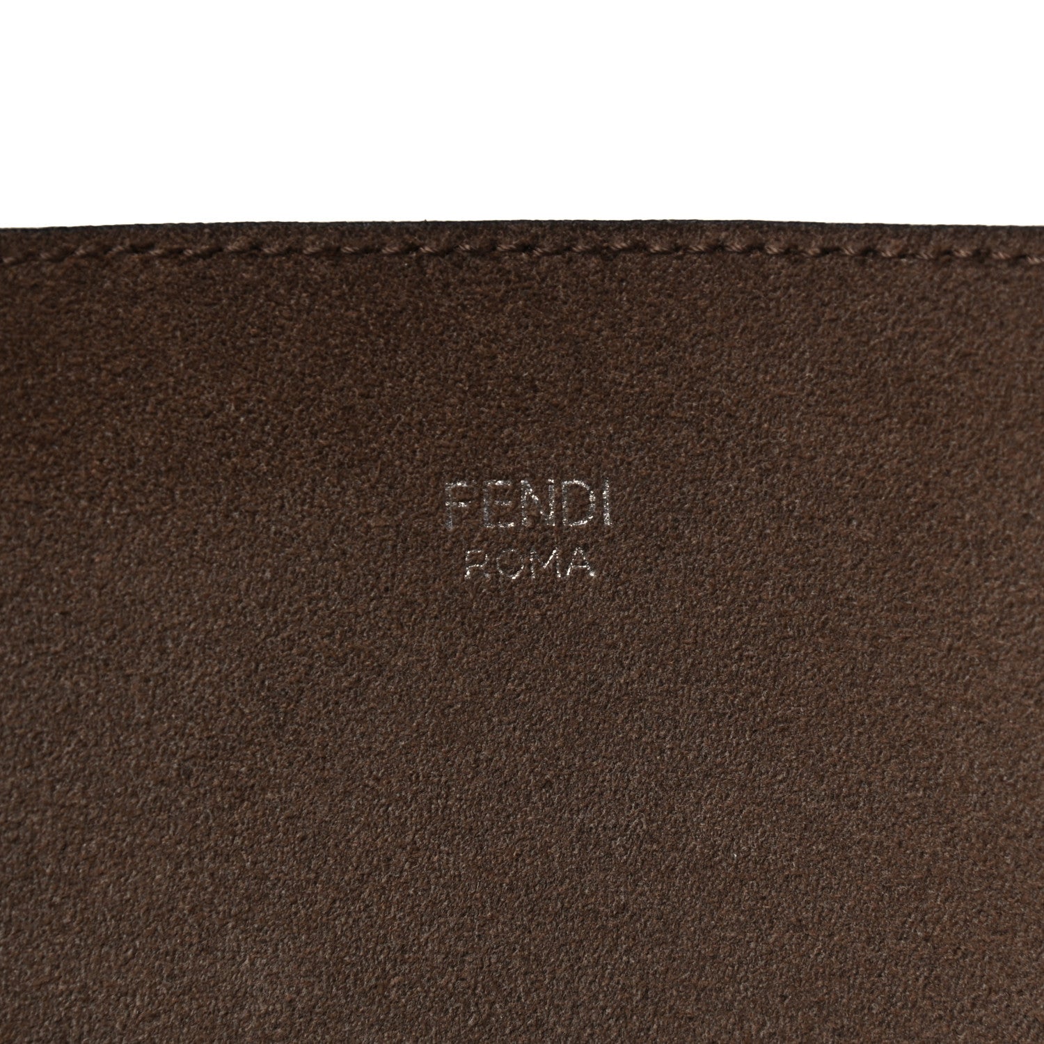 Fendi Vitello Vienna Enamel F is Fendi Shopping Tote Tortora Taupe 6 of 14