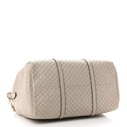 Gucci Soft Microguccissima Medium Nice Boston Off White 3 of 16