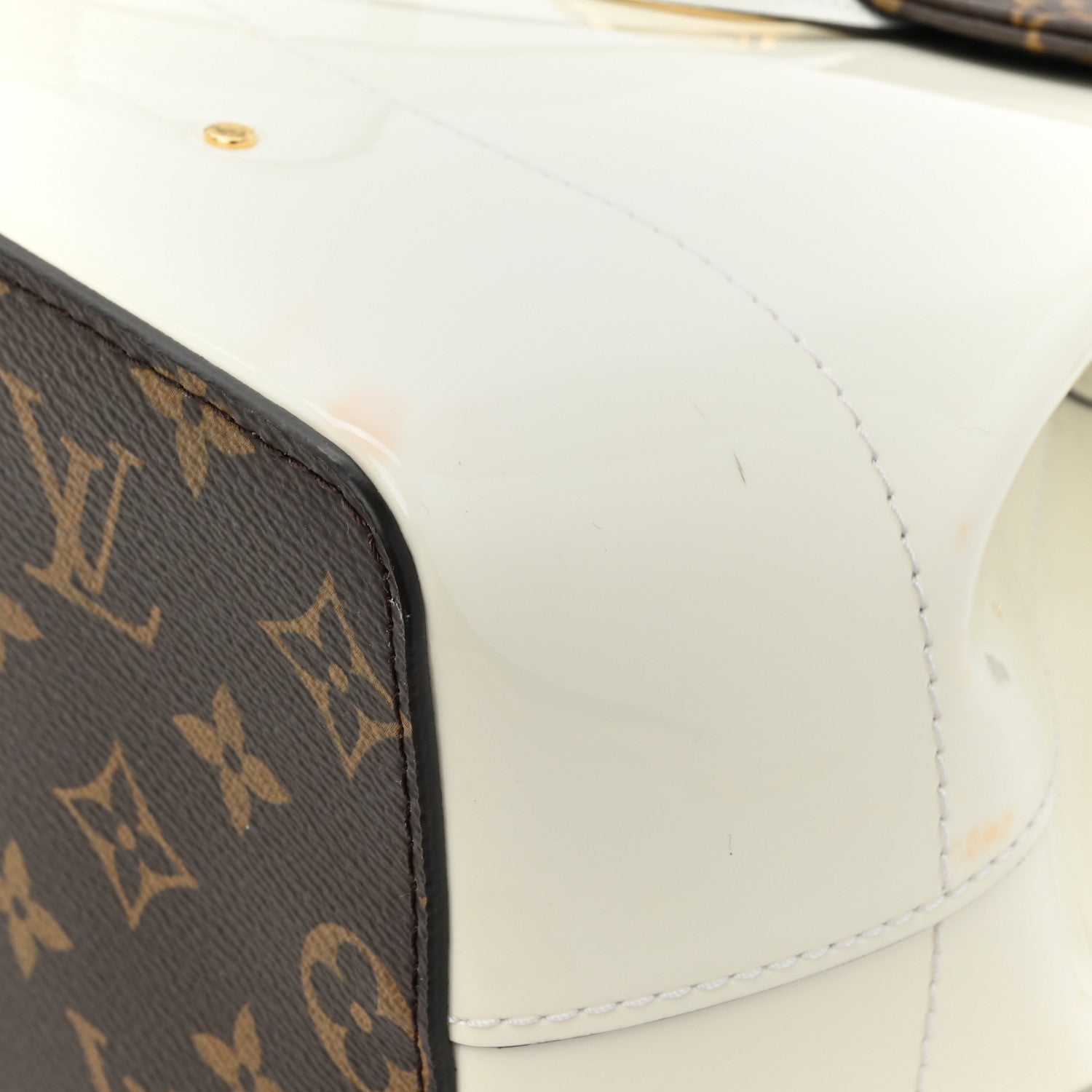 Louis Vuitton Patent Monogram Hot Springs Backpack Snow 11 of 12