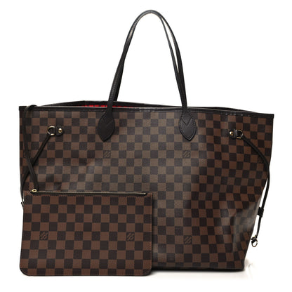 Louis Vuitton Damier Ebene Neo Neverfull GM 3 of 14