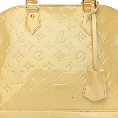 Louis Vuitton Vernis Alma PM Citrine 7 of 12