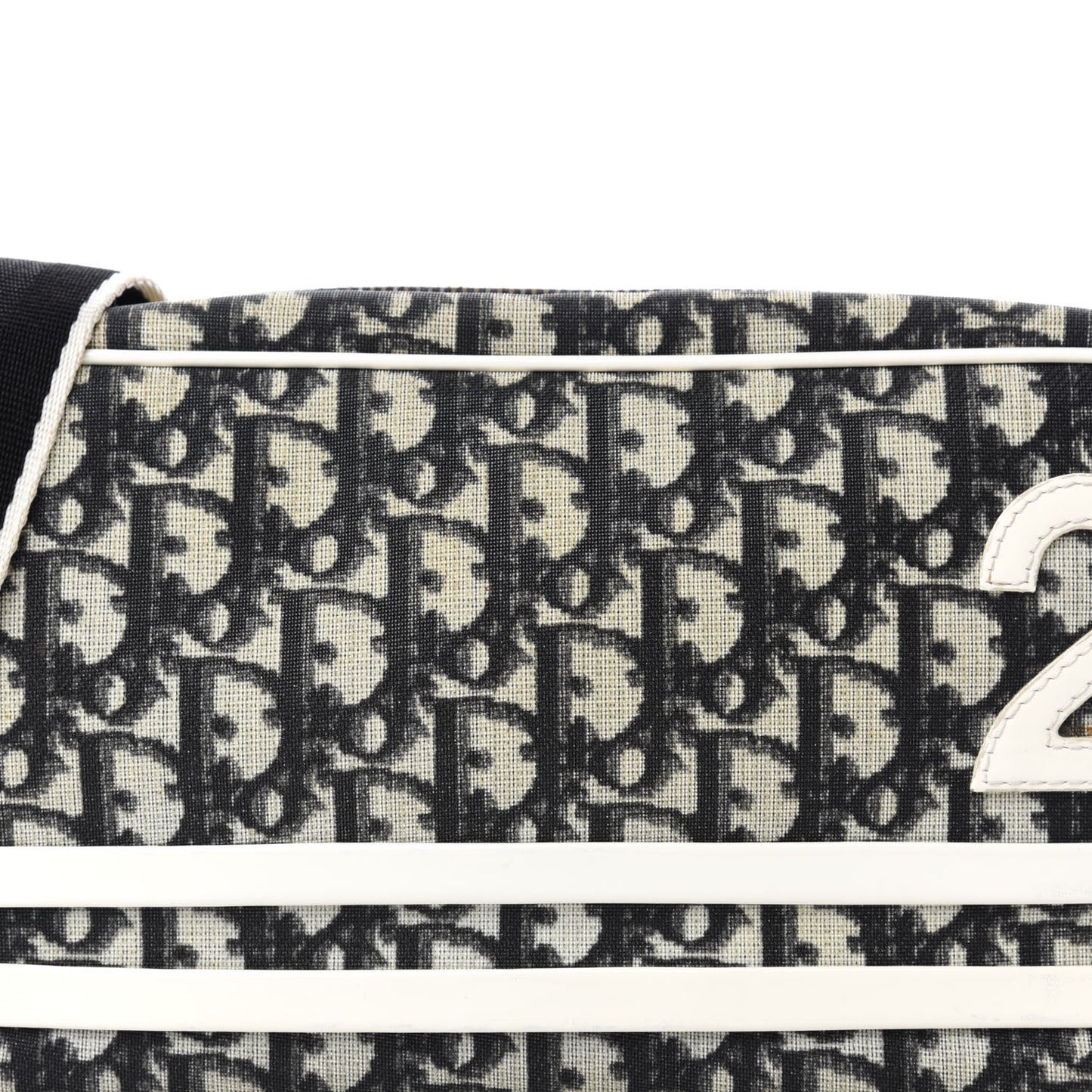 Monogram Girly Messenger Bag Black
