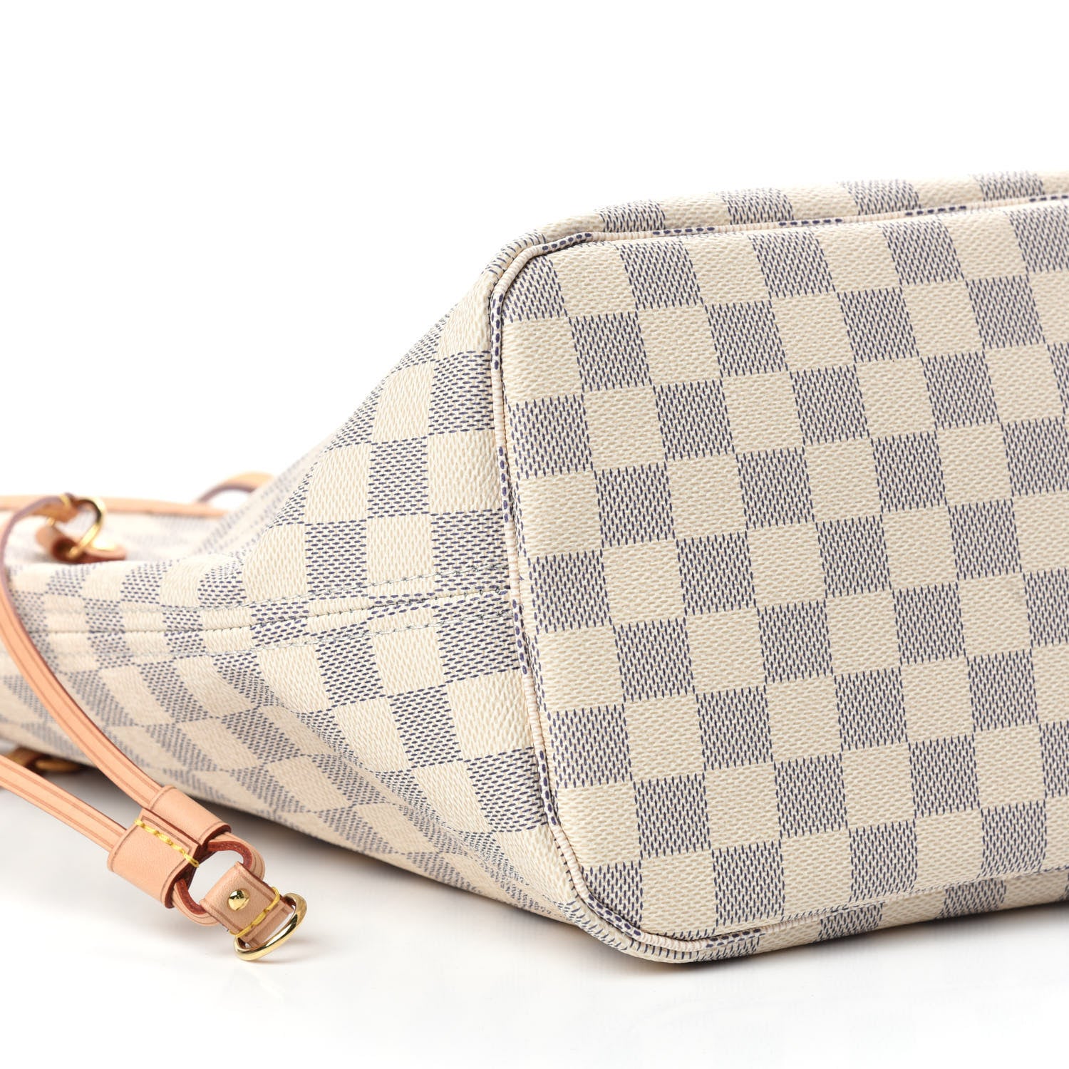 Louis Vuitton Damier Azur Neo Neverfull MM Rose Ballerine 8 of 10