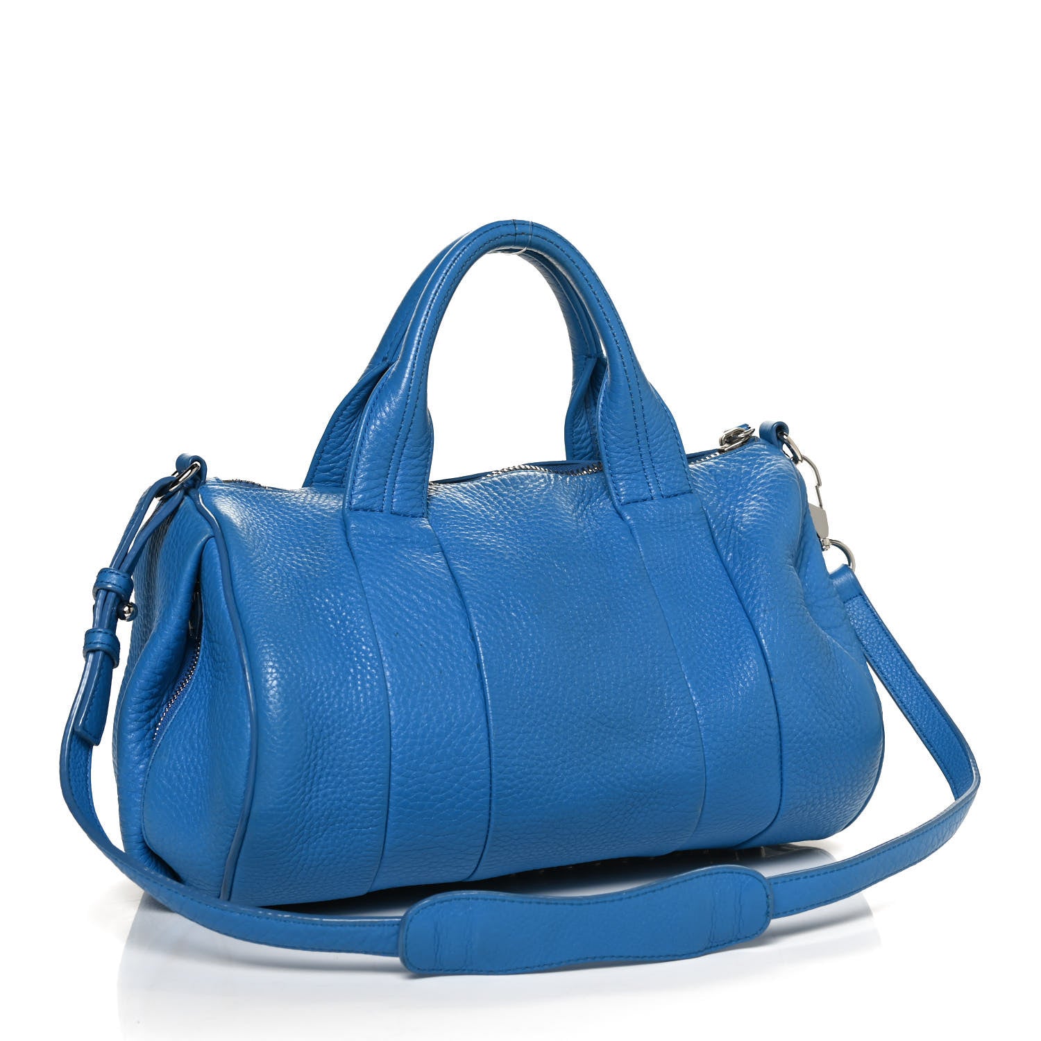 Alexander Wang Pebbled Lambskin Rocco Royal Blue 2 of 9