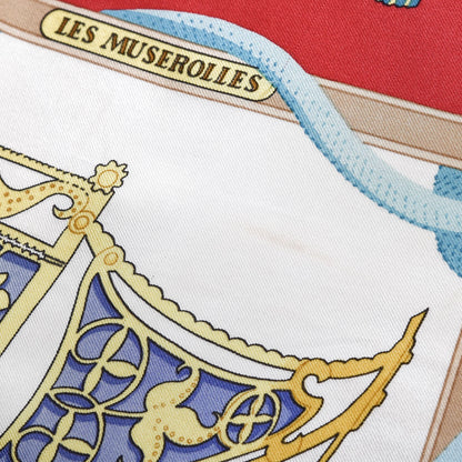 Hermes Silk Les Muserolles Scarf 90 5 of 9