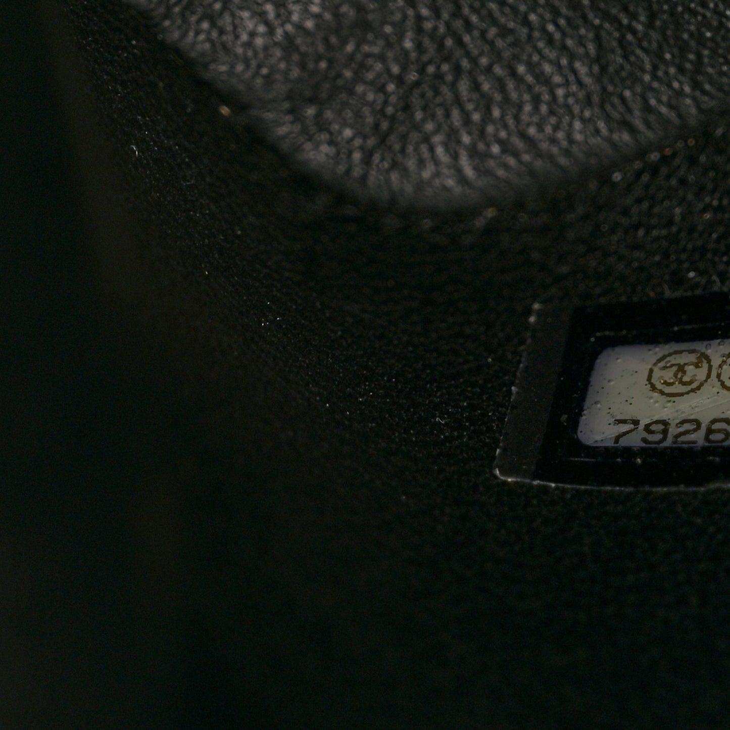 Caviar Quilted Medallion Tote Black