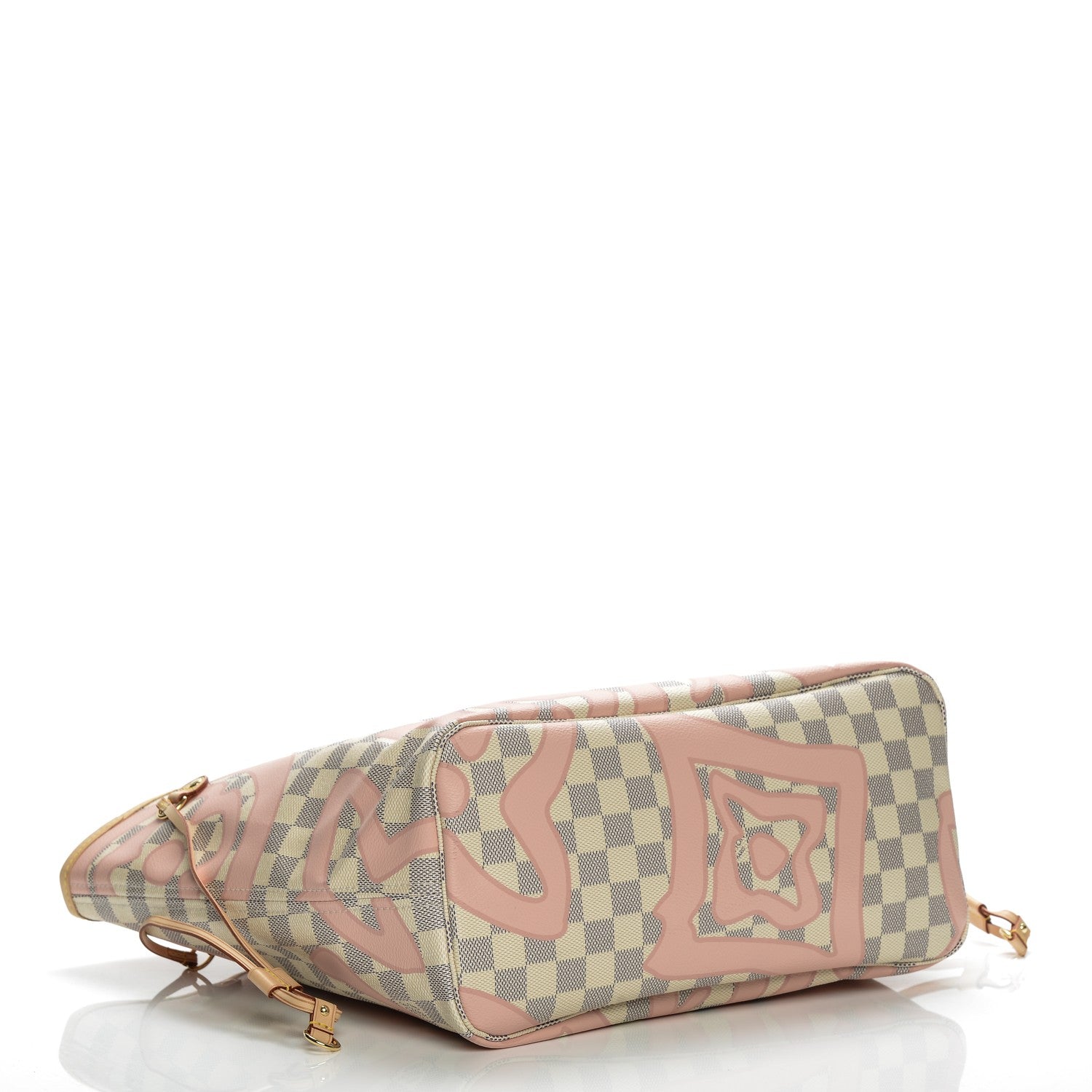 Louis Vuitton Damier Azur Tahitienne Neverfull MM 5 of 8
