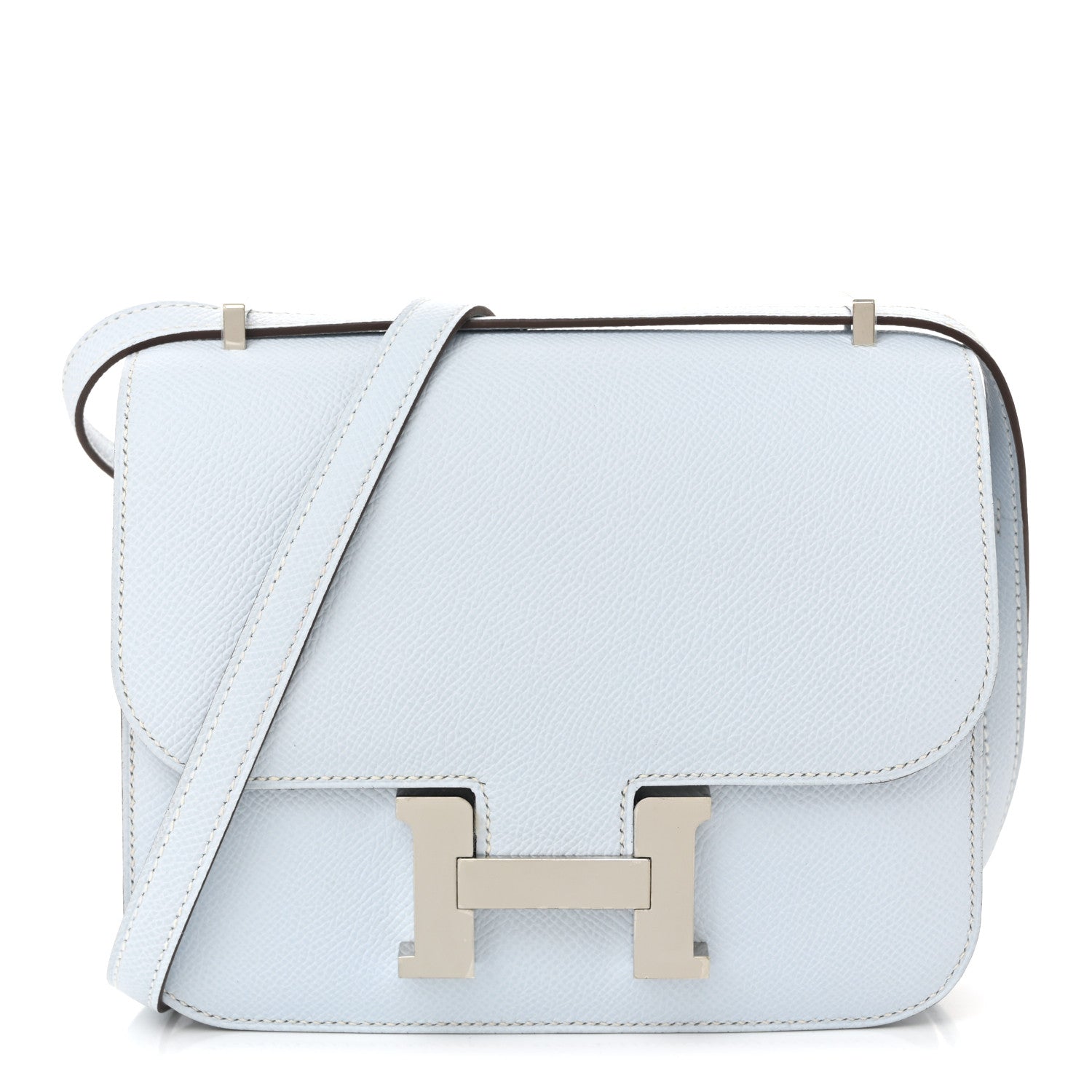 Hermes Epsom Constance 18 Bleu Brume 1 of 11