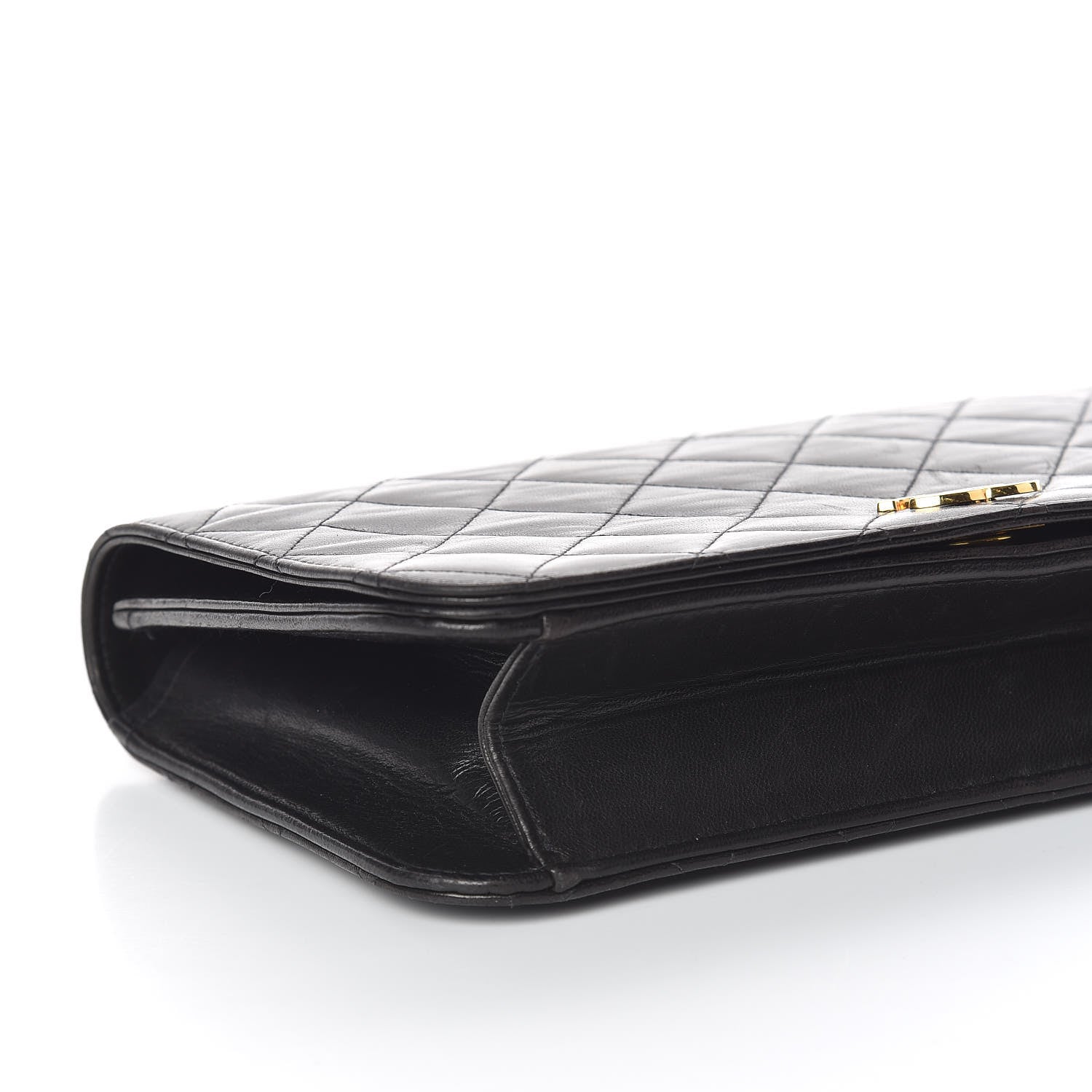 Chanel Lambskin Quilted Small Single Flap Black 9 of 20