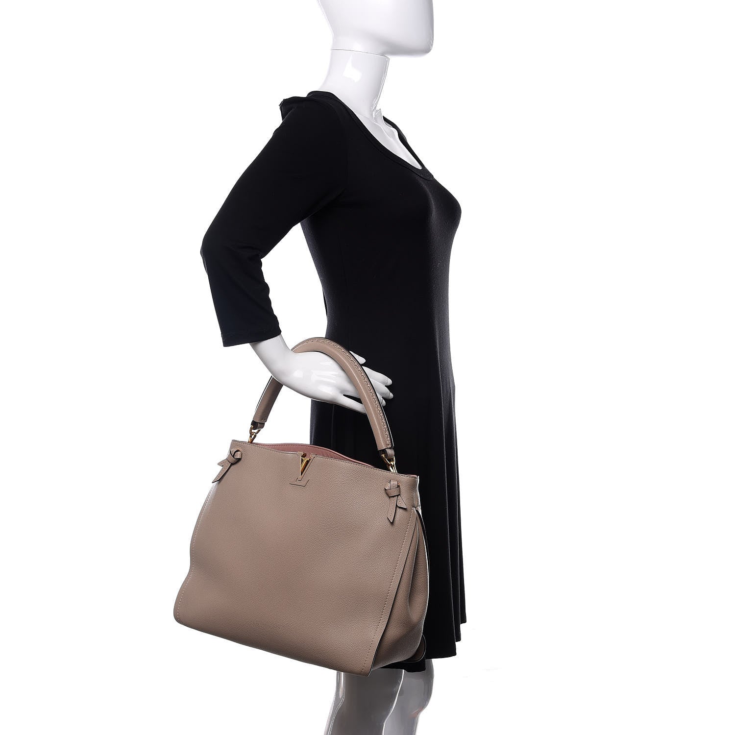 Louis Vuitton Calfskin Tournon Galet 2 of 12