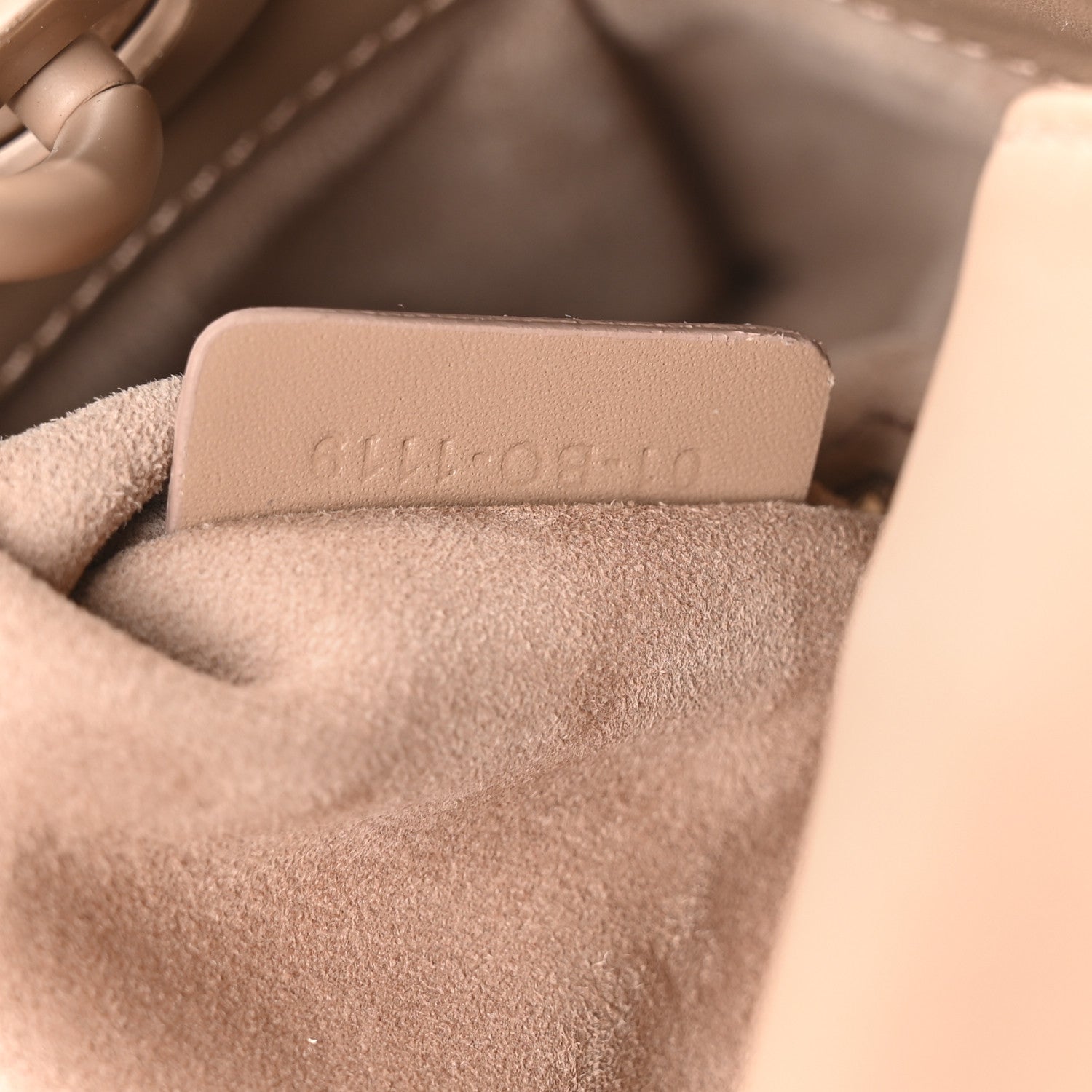 Christian Dior Ultra Matte Calfskin Cannage Mini Lady Dior Light Beige 7 of 11