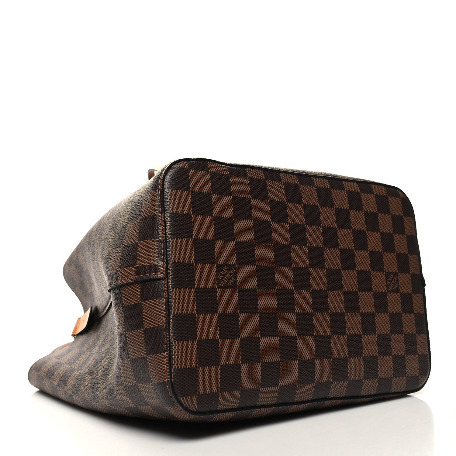 Louis Vuitton Damier Ebene Neonoe MM Safran 4 of 10