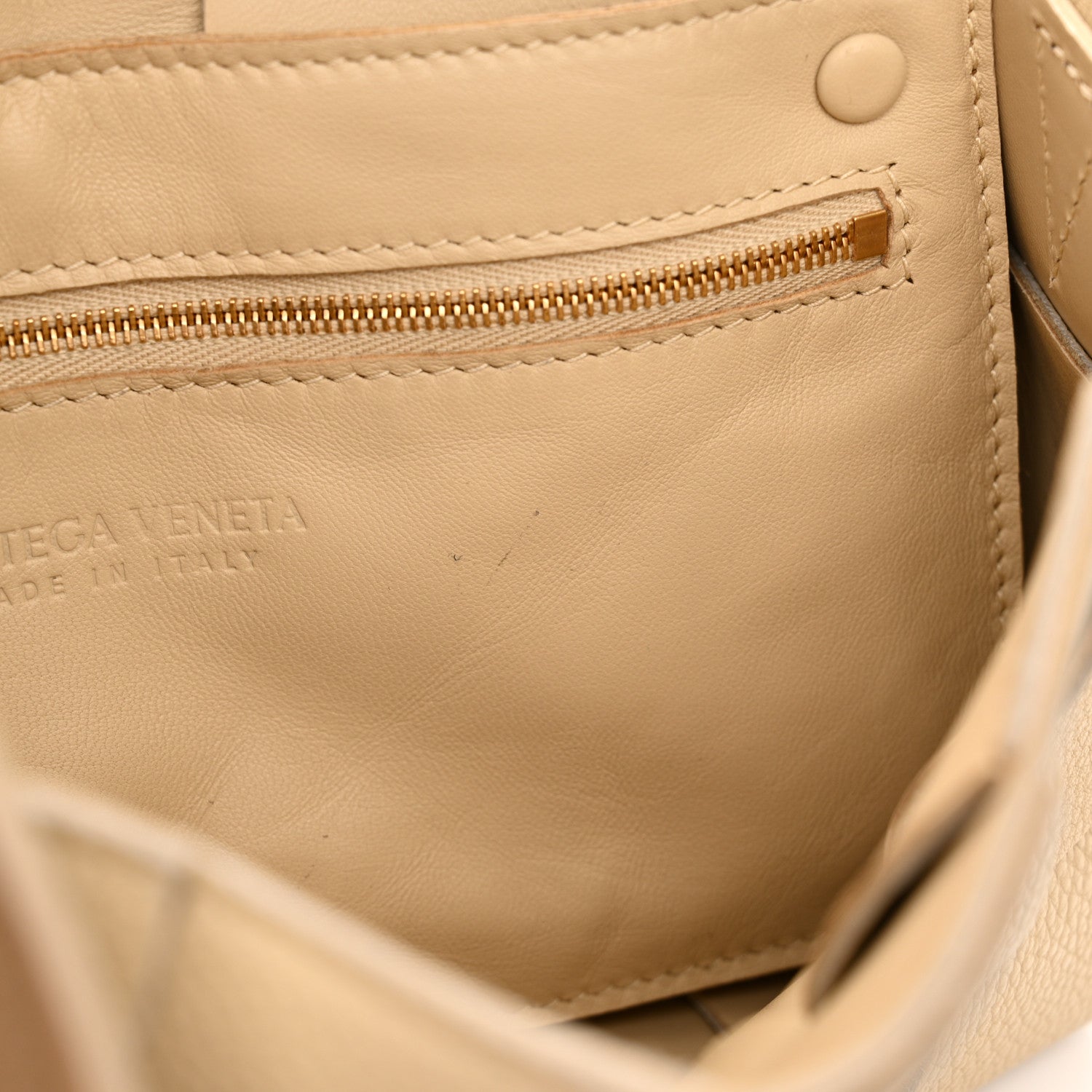 Bottega Veneta Grained Calfskin Maxi Intrecciato Cassette Crossbody Bag Porridge 12 of 12