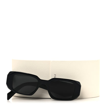 Prada Acetate Symbole Sunglasses SPR 17W Black 7 of 7