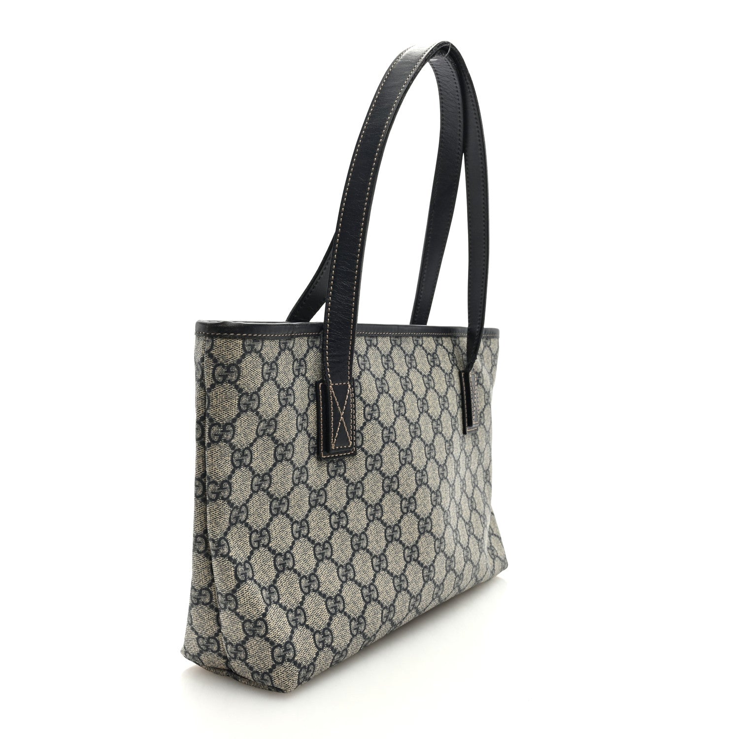 Gucci GG Supreme Monogram Small Joy Tote Navy 4 of 9