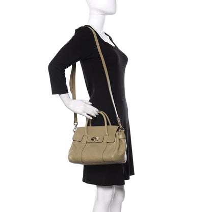 Mulberry Shrunken Calfskin Small Bayswater Beige 2 of 11