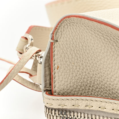 Fendi Cuoio Romano Selleria Lei Boston Tote Latte 12 of 14